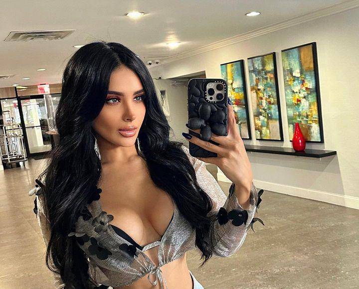 Las publicaciones de la nacida en el estado de Hidalgo, México la muestran trabajando en distintos proyectos o exhibiendo su escultural cuerpo. 