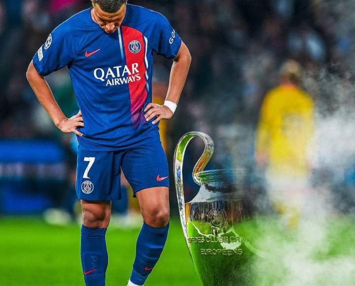 Destrozan a Mbappé: los memes que dejó la eliminación de PSG en Champions