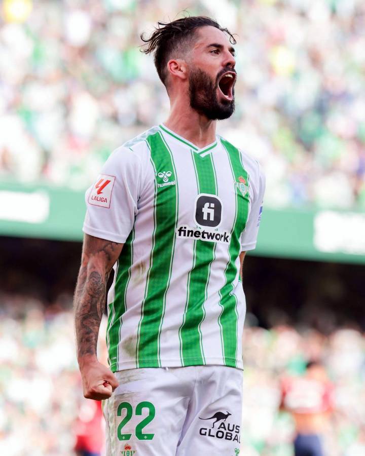 Isco marcó en el minuto 95 y le dio la victoria al Betis 2-1 contra el Osasuna.