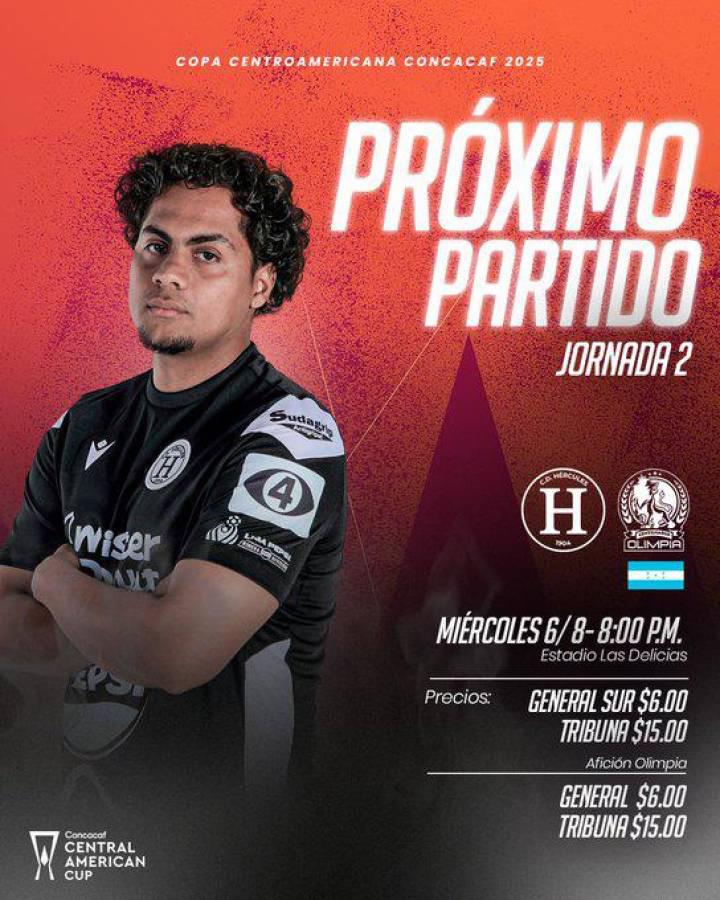 ¿Quién es el Hércules? El club que se enfrentará a Olimpia en Copa Centroamericana