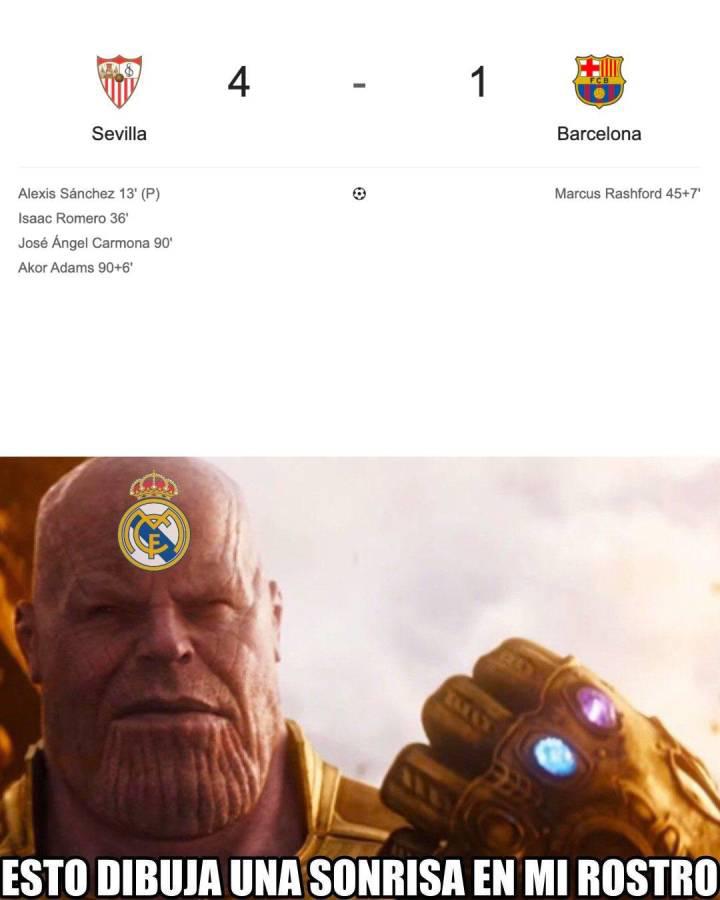 Lewandowski se lleva las burlas: los memes de la derrota del Barcelona ante Sevilla