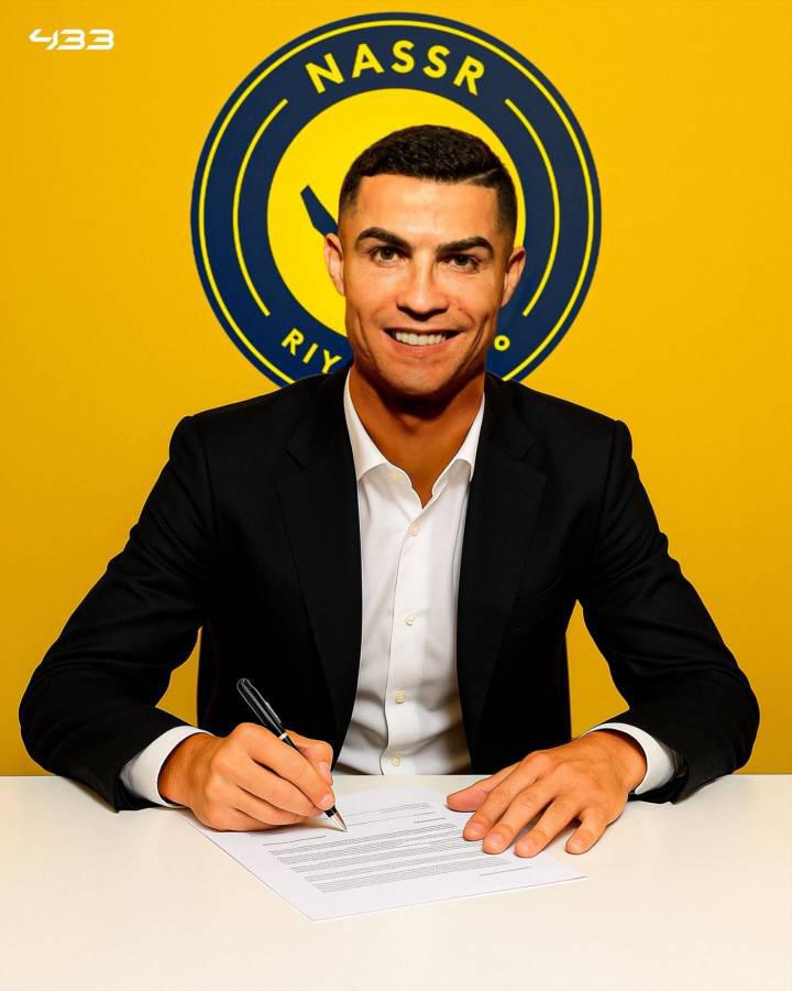 Cristiano Ronaldo ganará más de 11,000 lempiras por minuto