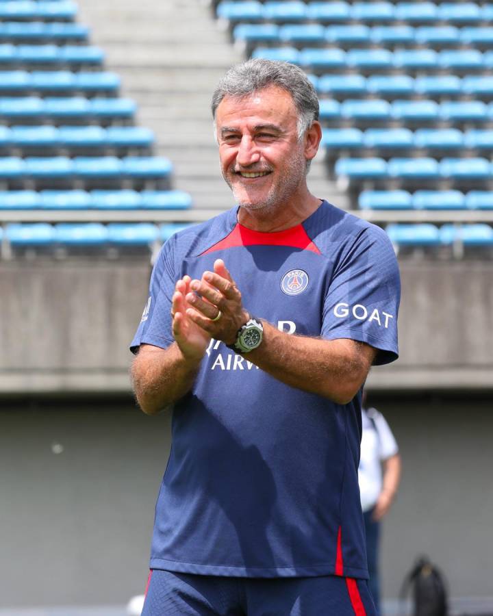 Christophe Galtier es el nuevo director técnico del PSG.