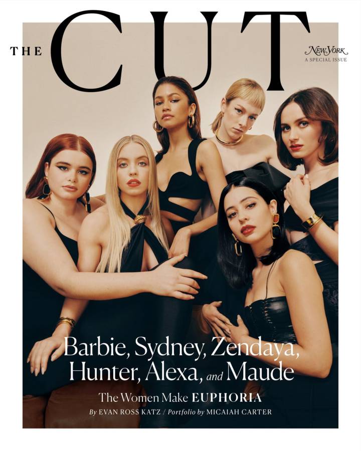 Las protagonistas de ‘Euphoria’ en la portada de la revista “The Cut”.