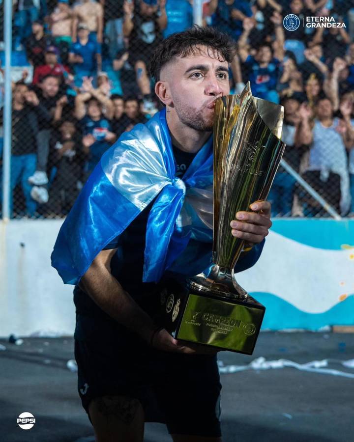 Agustín Auzmendi se coronó campeón con el Motagua siendo el máximo goleador del Torneo Apertura 2024.