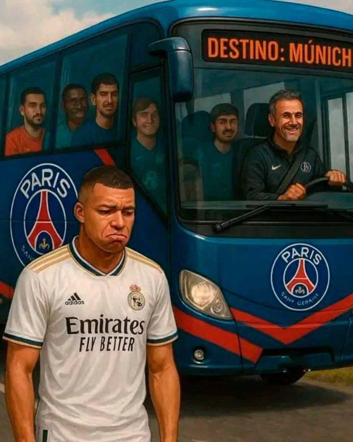 Memes humillan a Mbappé: burlas tras pase del PSG a la gran final de Champions