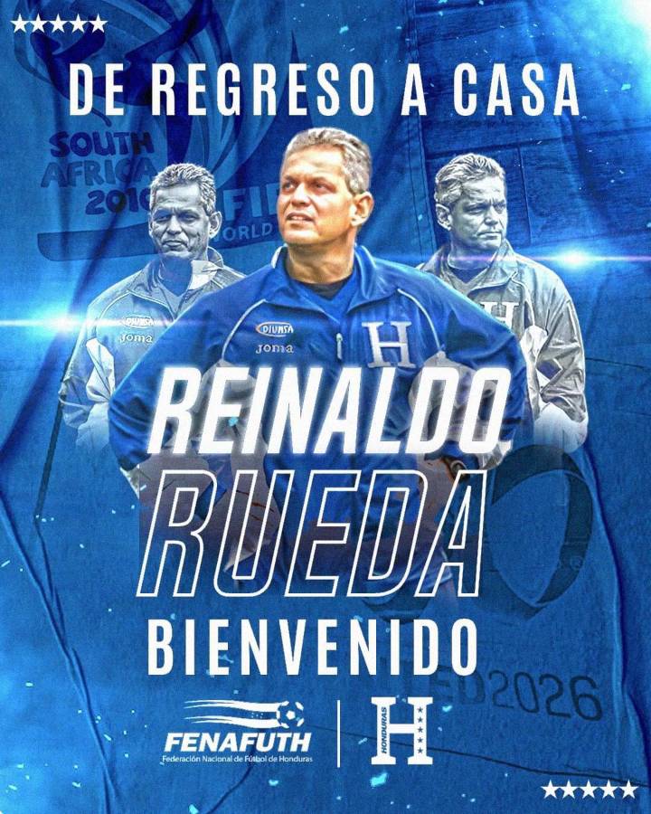 Fenafuth le dio la bienvenida a Reinaldo Rueda al banquillo de la H.