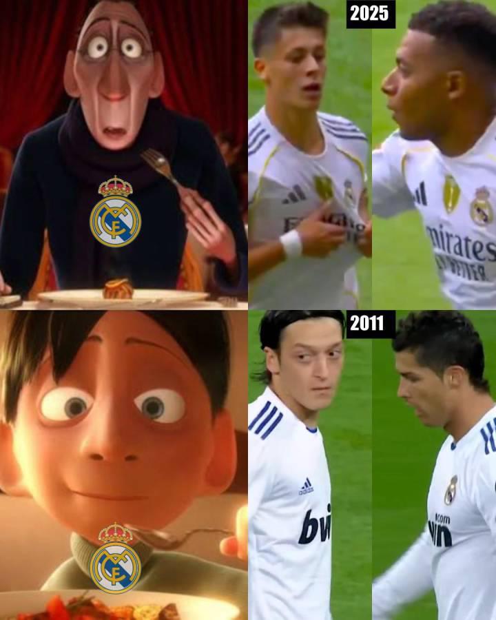 Memes humillan al Real Madrid tras goleada del Atlético en LaLiga