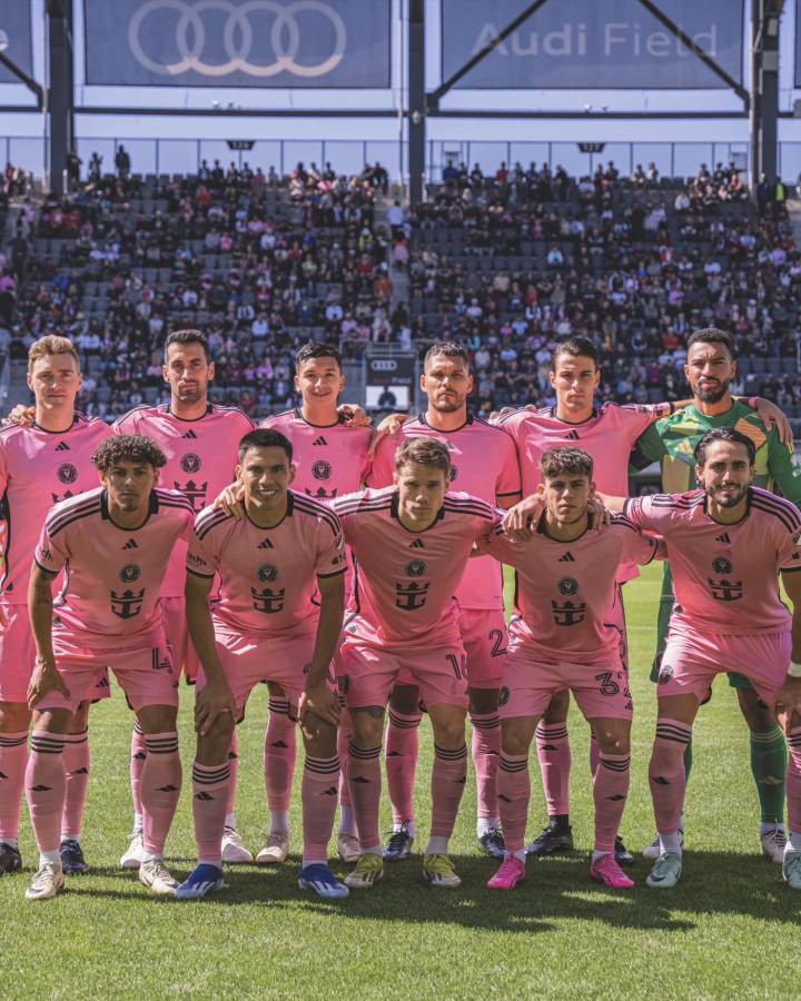 El hondureño David Ruiz arrancó como titular en el partido del Inter Miami ante el DC United.