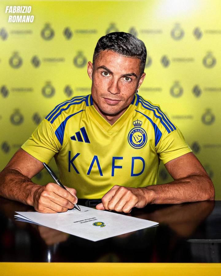 Cristiano Ronaldo ganará más de 11,000 lempiras por minuto