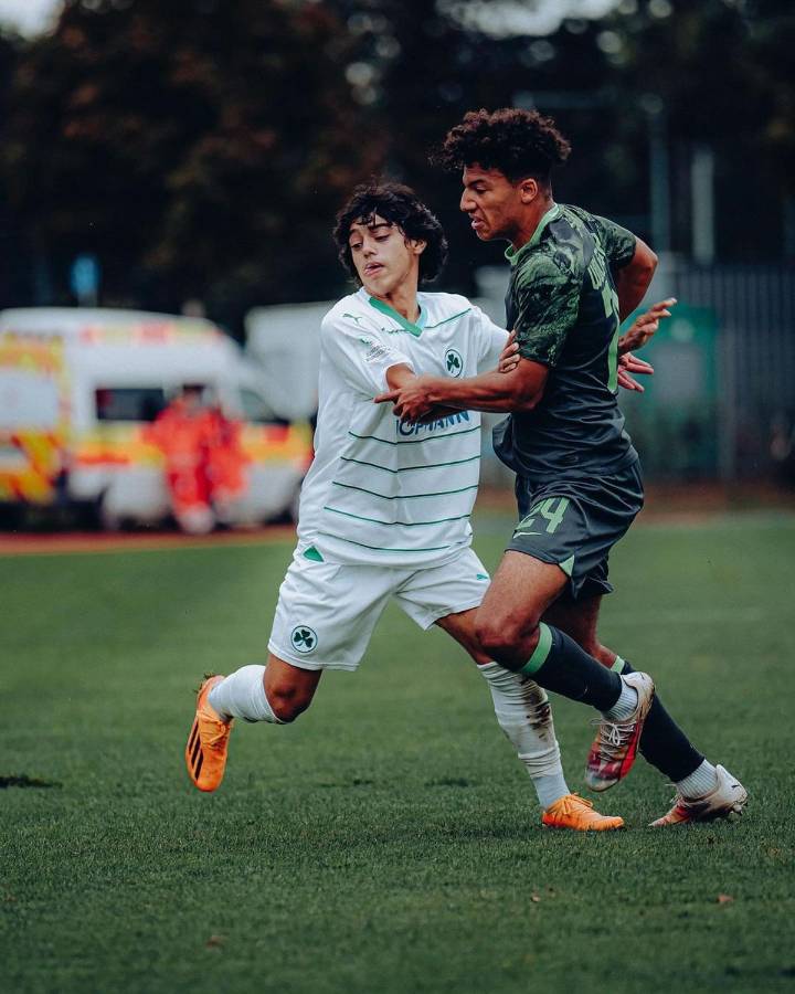 Johann Chirinos, desde Alemania a participar en microciclo de Sub-19 de Honduras