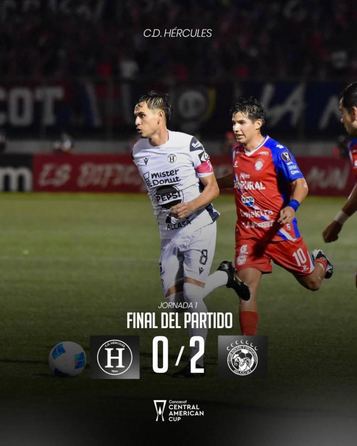 ¿Quién es el Hércules? El club que se enfrentará a Olimpia en Copa Centroamericana