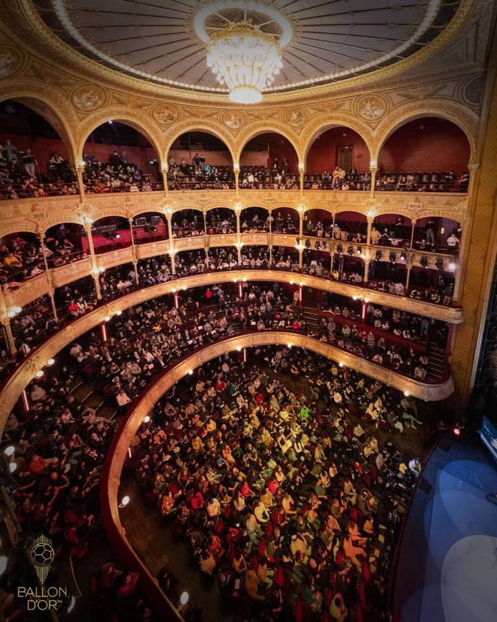 El Teatro del Châtelet de París acogerá la gala y entrega del Balón de Oro 2023.