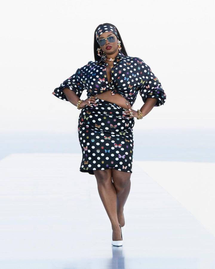 Modelos de distintas tallas estuvieron presentes.