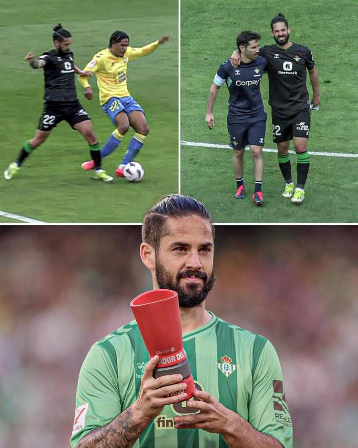 En su mejor momento, Isco sufrió esta grave lesión.