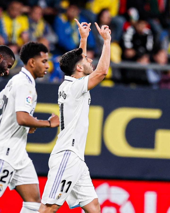 Marco Asensio selló la victoria del equipo merengue sobre el Cádiz.