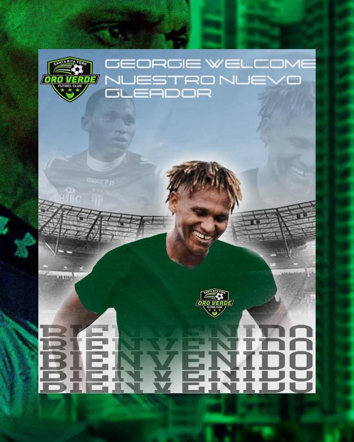 Georgie Welcome deja al Juticalpa y ficha por otro club en Honduras