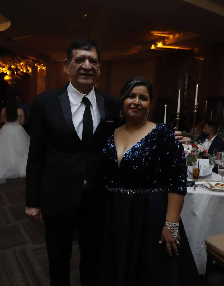 Salvador Orellana y Kenia Gómez