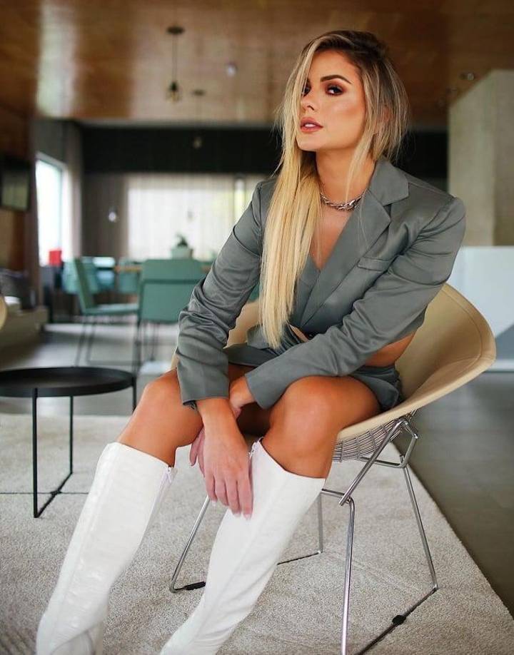 La joven presume a menudo de su impresionante figura en sus redes sociales. 