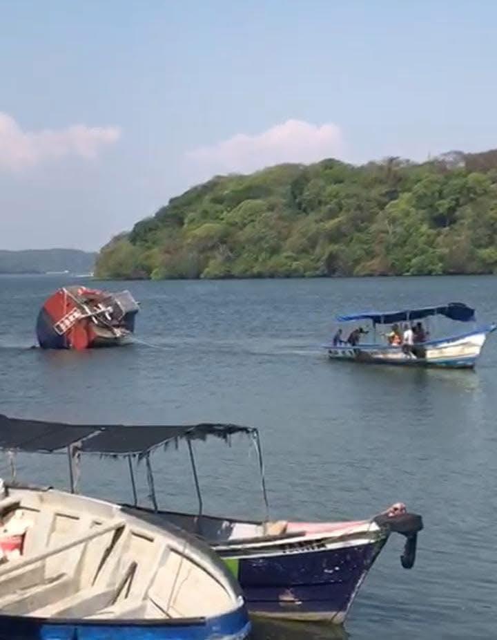 Es navegable: Rosalinda lo volverá a intentar en el Golfo de Fonseca