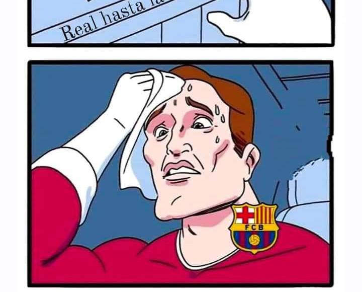 Barcelona es protagonista en los memes tras empate del Real Madrid