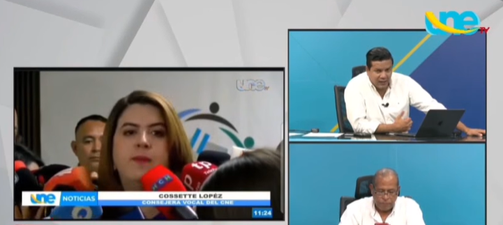 “Vengo a rescatar el nombre de mi hija”: Cossette López responde con una querella a César Silva y Rony Martínez tras insultos en UneTV