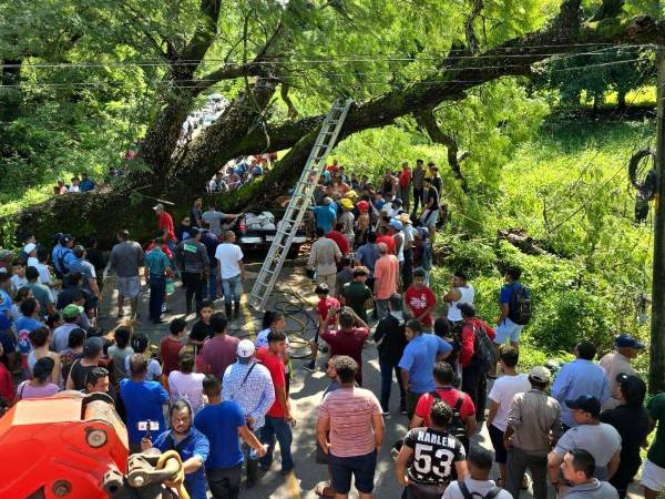 Un trágico e insólito accidente ocurrió este sábado en El Corpus, Choluteca, región sur de Honduras.