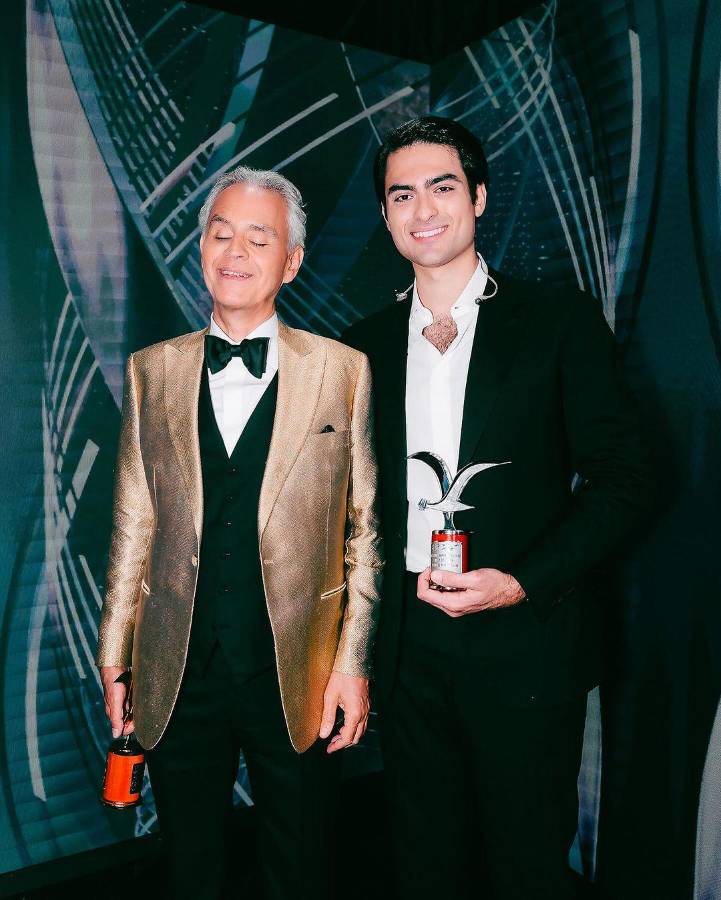 Andrea y su hijo Mateo tuvieron una exitosa presentación en el festival Viña del Mar 2024.