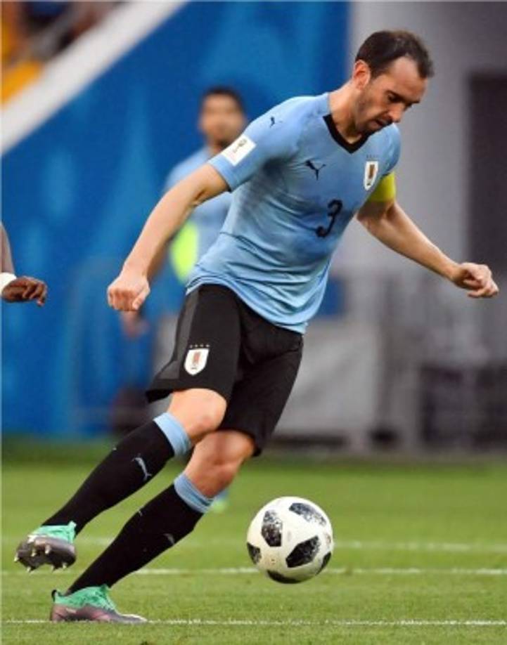 Defensa Diego Godín (Uruguay). Foto AFP