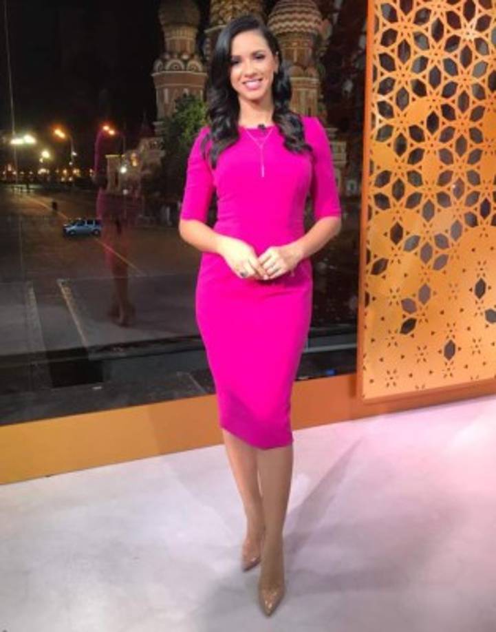 Ana Jurka: La periodista hondureña que labora para Telemundo es aficionada al Olimpia.