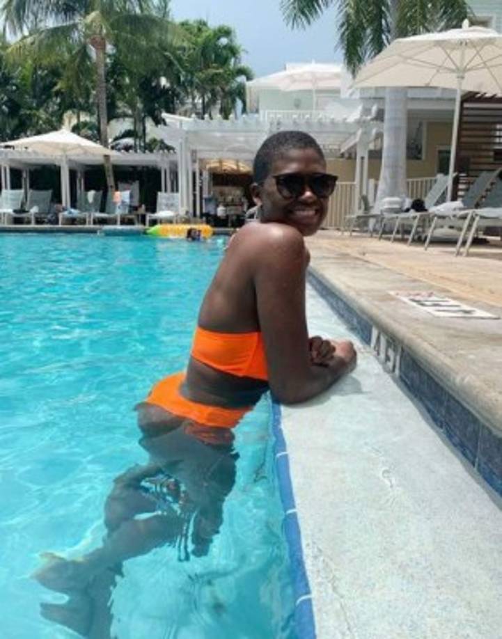 Ceylin colgó varias imágenes en distintos lugares paradisíacos.