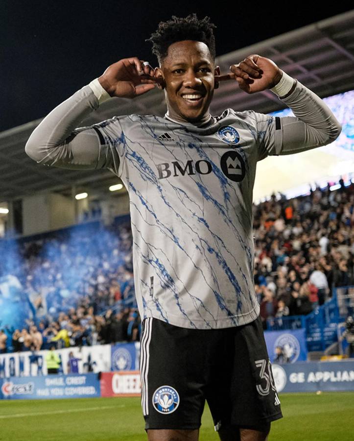 Romell Quioto suma tres goles en la temporada 2023 con el CF Montreal.