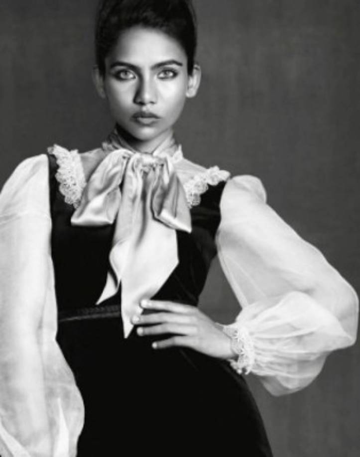 Athif posó para reconocidos fotógrafos en su corto paso por el mundo del modelaje.