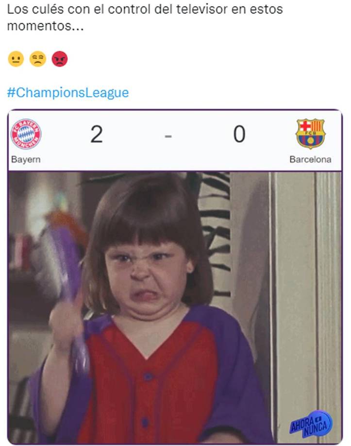 Memes: Barça y Lewandowski sufren las burlas tras perder ante Bayern Múnich en Champions League