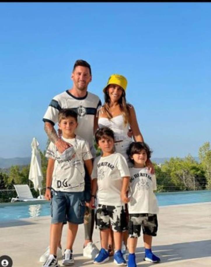 La vida de Messi y su familia en París es a todo lujo: la directiva del PSG los respaldó con detalles y comodidades para que se adapten lo antes posible a la capital francesa. Foto Instagram Antonela Roccuzzo.
