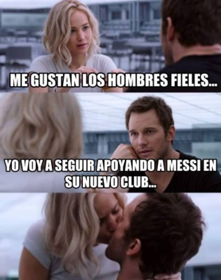 Messi se ha despedido oficialmente este domingo del Barcelona y las redes sociales han estallado .