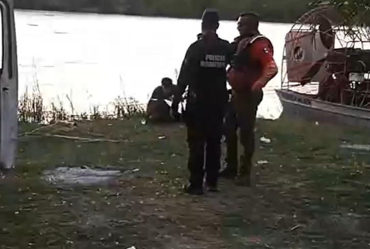 Hondureño se ahoga frente a su hijo en el Río Bravo