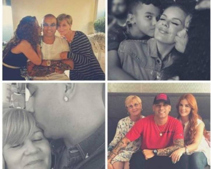 El reguetonero Wisin compartió un especial collage<br/><br/>'Felicidades a todas las madres del mundo en especial a mis princesas #yomaira #myriam'