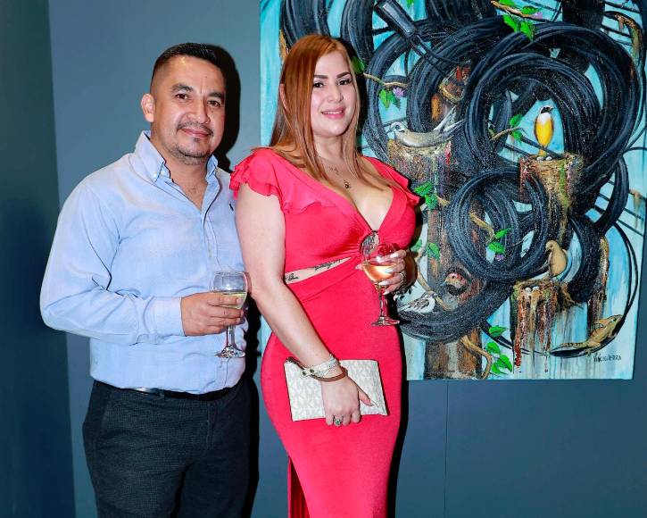 Edwin y Stephanie Díaz