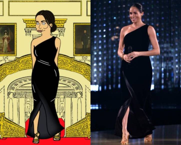Palombo incluso ilustró a la duquesa en su estado de embarazo más avanzado. Como olvidar el vestido de Givenchy que usó en los British Fashion Awards 2019.<br/>