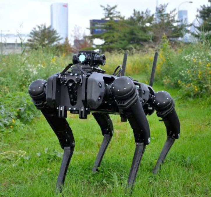 Así son los “perros robots” que vigilarán la frontera entre EEUU y México