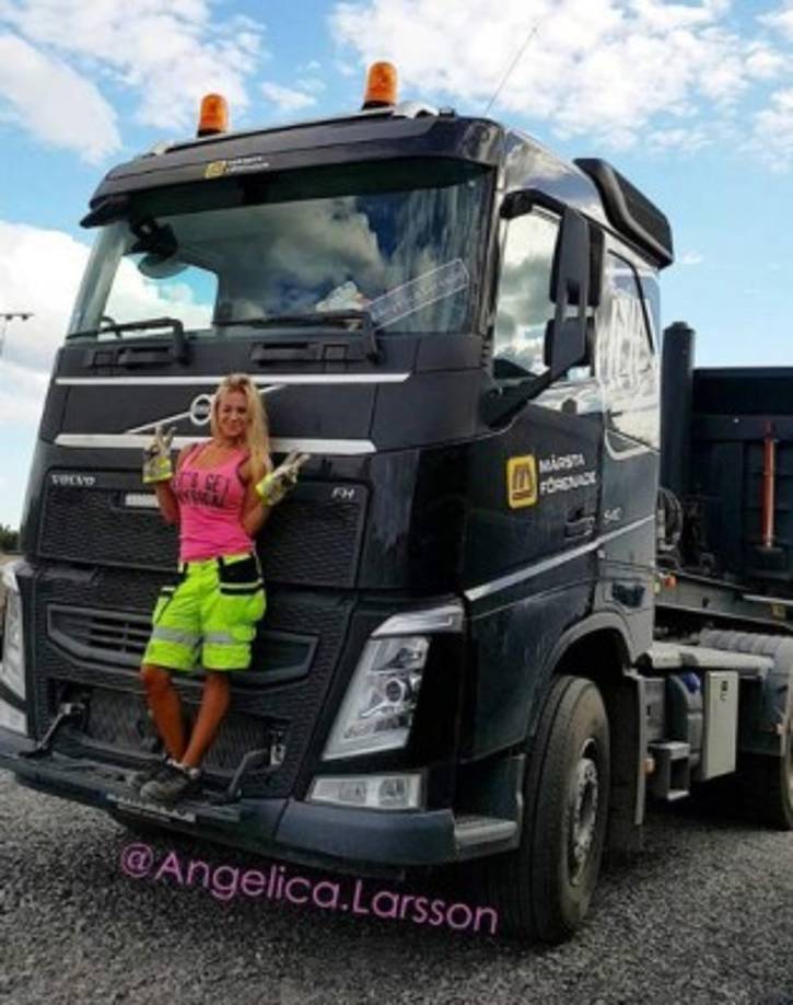 La sueca asegura que le encanta su trabajo aunque en muchas ocasiones requiere de paciencia, pero que siempre le pone pasión.