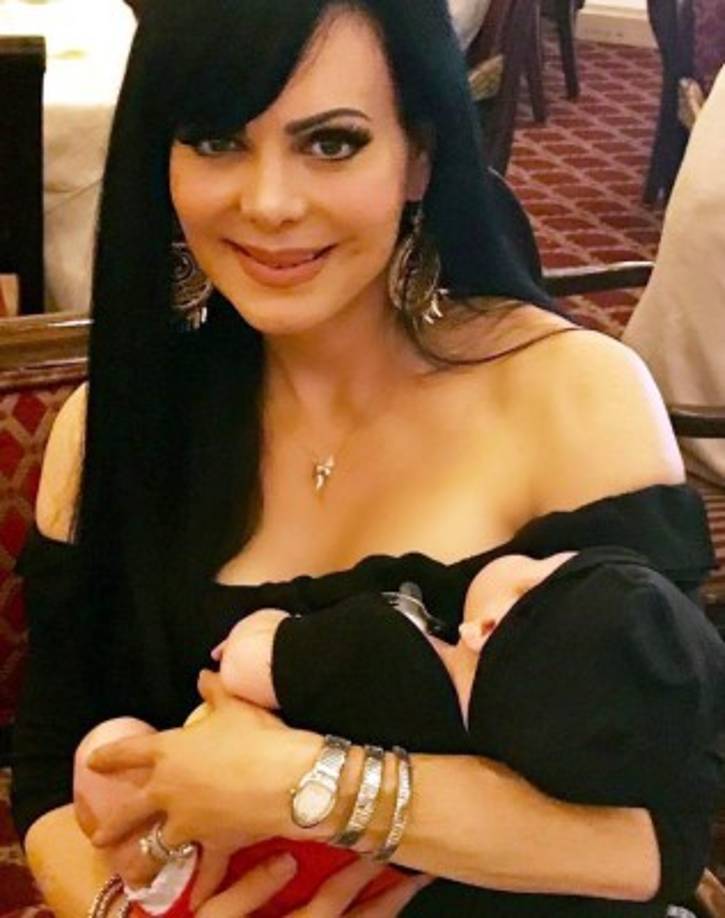 El bebé es hijo de Julián Figueroa, único hijo de la actriz de 58 años y el desaparecido cantante Joan Sebastián.