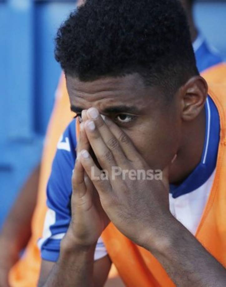 Anthony Lozano no podía creer el resultado.