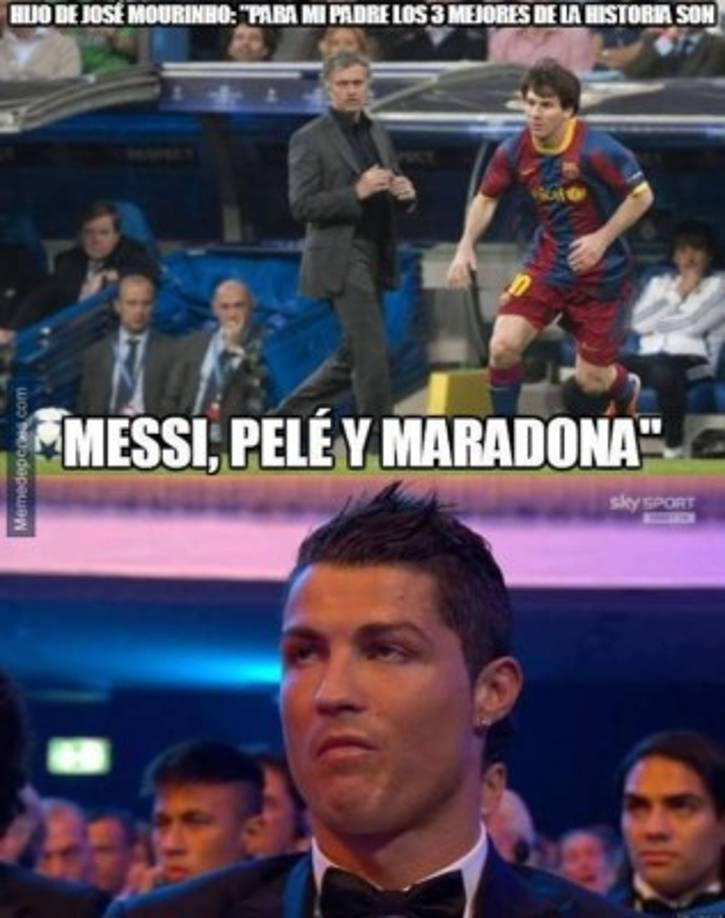 Por lo que parece Mourinho sigue sin llevarse bien con Cristiano Ronaldo.