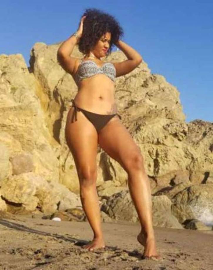 Edlin Navarro: Es la bella pareja del defensor Henry Figueroa del Motagua.