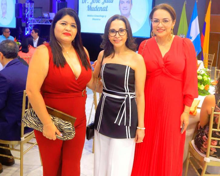 Sobeyda López, Beatriz Sosa y Wendy Cárcamo