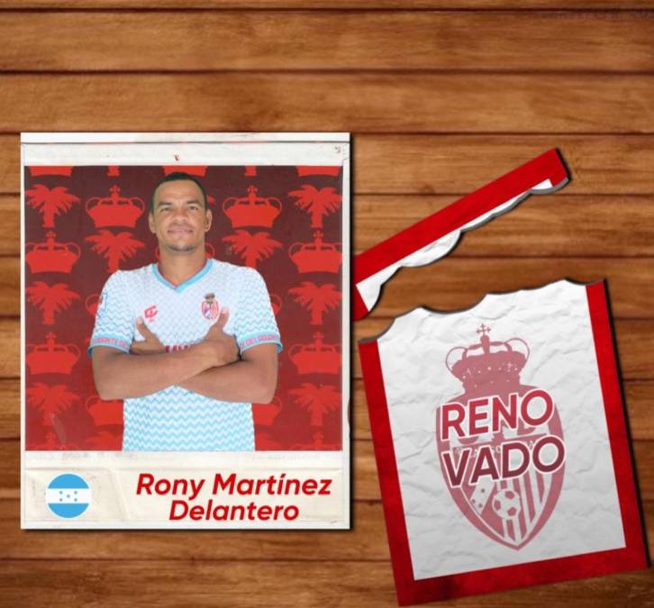 Rony Martínez - El delantero hondureño seguirá vinculado con la Real Sociedad de Tocoa tras ser renovado su conatrato.