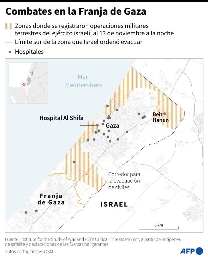 El Ejército israelí anuncia la toma de la sede del Gobierno de Hamás en Gaza