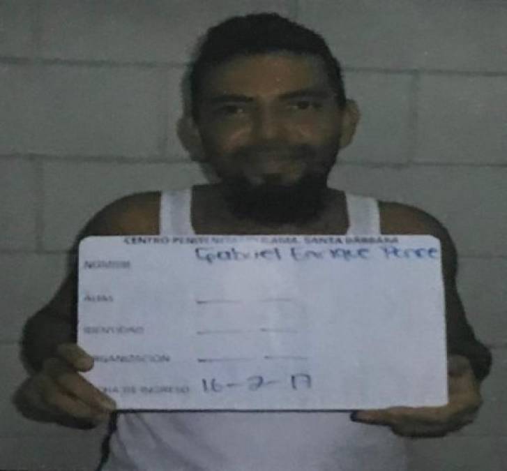 Gabriel Enrique Ponce fue recapturado este viernes en el sector Lomas del Carmen.
